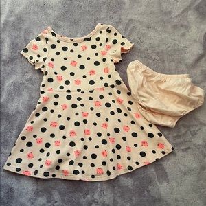 Cat&Jack pink cat dress